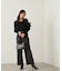 長袖フリルニット　24AW