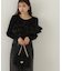 長袖フリルニット　24AW