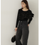 長袖フリルニット　24AW