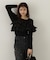 長袖フリルニット　24AW