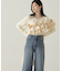 長袖フリルニット　24AW