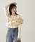 長袖フリルニット　24AW