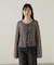 へアリー透かし編みニットセット　24AW