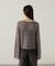 へアリー透かし編みニットセット　24AW