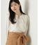 スタンドパールブラウス　24AW