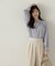 スタンドパールブラウス　24AW