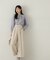 スタンドパールブラウス　24AW