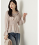 楊柳ギャザーオフショルブラウス　24AW