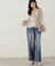 楊柳ギャザーオフショルブラウス　24AW