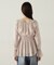 楊柳ギャザーオフショルブラウス　24AW
