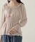 楊柳ギャザーオフショルブラウス　24AW