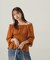 楊柳ギャザーオフショルブラウス　24AW