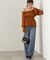楊柳ギャザーオフショルブラウス　24AW