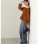 楊柳ギャザーオフショルブラウス　24AW