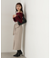 ラップ風リボンタイトスカート　24AW