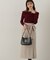 ラップ風リボンタイトスカート　24AW