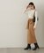 ラップ風リボンタイトスカート　24AW