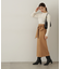ラップ風リボンタイトスカート　24AW