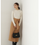 ラップ風リボンタイトスカート　24AW