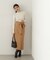 ラップ風リボンタイトスカート　24AW