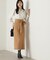 ラップ風リボンタイトスカート　24AW