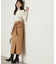 ラップ風リボンタイトスカート　24AW
