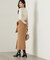 ラップ風リボンタイトスカート　24AW