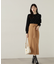 ラップ風リボンタイトスカート　24AW