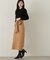 ラップ風リボンタイトスカート　24AW