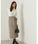 ラップ風リボンタイトスカート　24AW