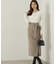 ラップ風リボンタイトスカート　24AW