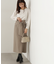 ラップ風リボンタイトスカート　24AW
