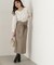 ラップ風リボンタイトスカート　24AW