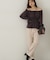 美脚パンツ　24AW