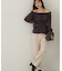 美脚パンツ　24AW