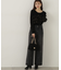 ビジューデニムパンツ　24AW