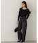 ビジューデニムパンツ　24AW