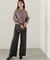 ビジューデニムパンツ　24AW