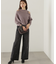 ビジューデニムパンツ　24AW