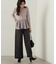 ビジューデニムパンツ　24AW