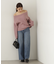 ビジューデニムパンツ　24AW
