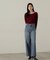 ビジューデニムパンツ　24AW