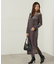 シアーベロアワンピース　24AW