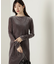 シアーベロアワンピース　24AW