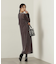 シアーベロアワンピース　24AW