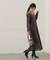 シアーベロアワンピース　24AW