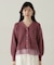 レイヤード風ペプラムニット　24AW