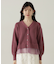 レイヤード風ペプラムニット　24AW