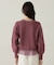 レイヤード風ペプラムニット　24AW
