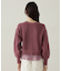 レイヤード風ペプラムニット　24AW